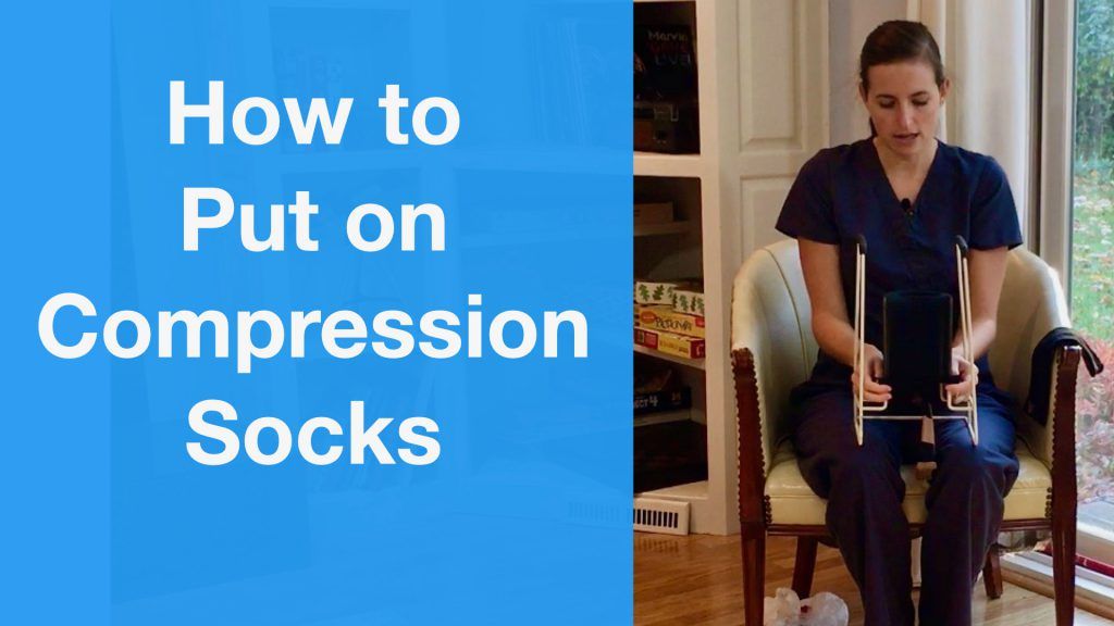 How to Put on Compression Socks With and Without Tools