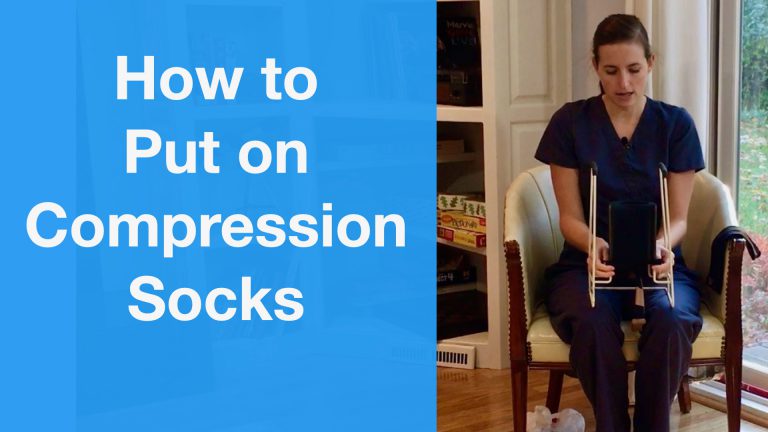 How to Put on Compression Socks with a Compression Sock Tool - EquipMeOT