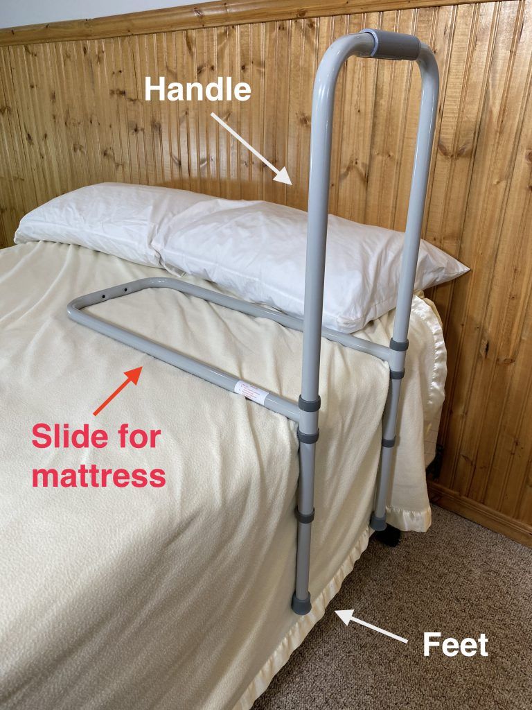 EZ Adjust Bed Rail - Adjustable Bed Rail & Assist Handle