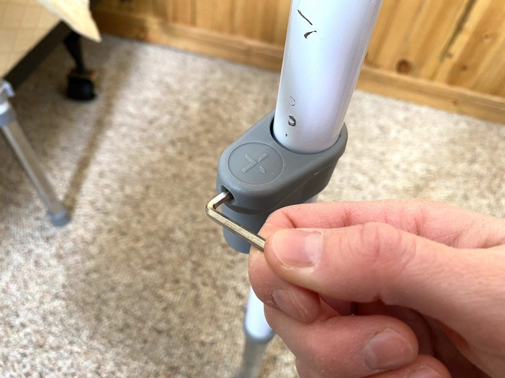 Adult Bed Rails swing-away lock adjustment Adult Bed Rails swing-away lock adjustment