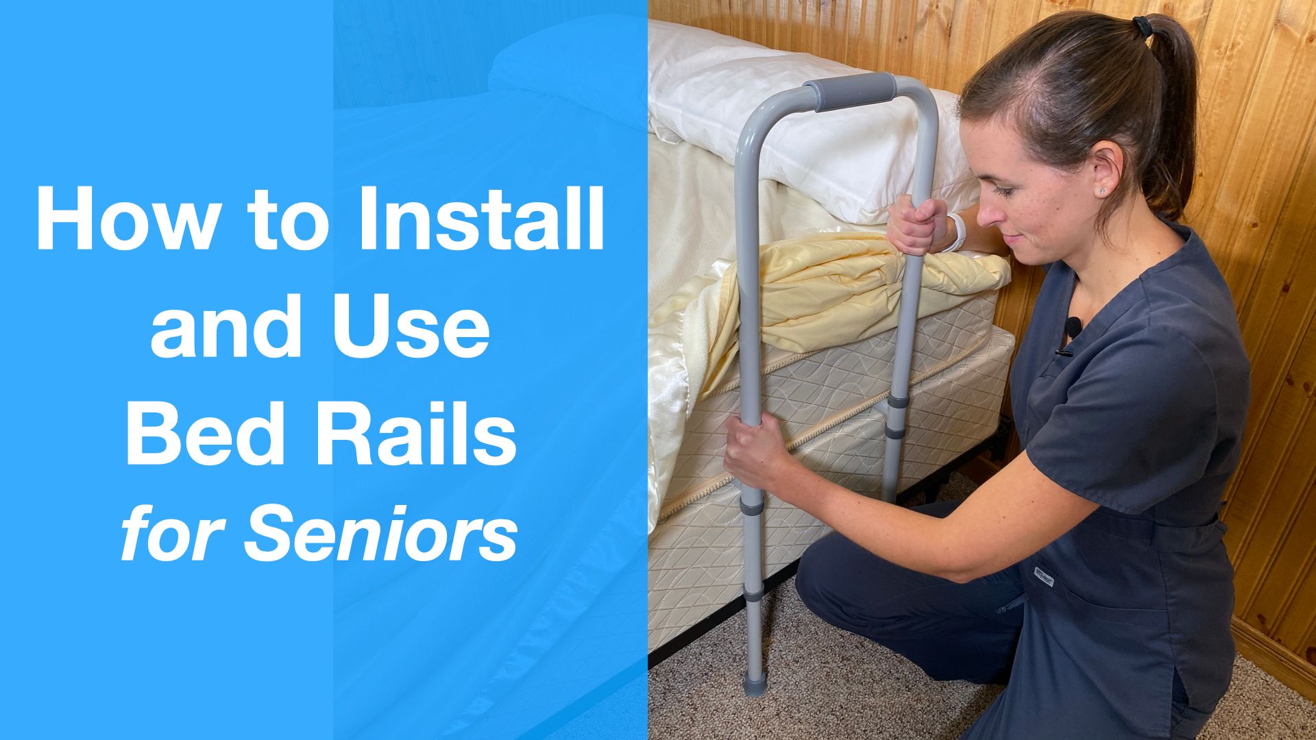 How to Install and Use Bed Rails for Seniors - EquipMeOT