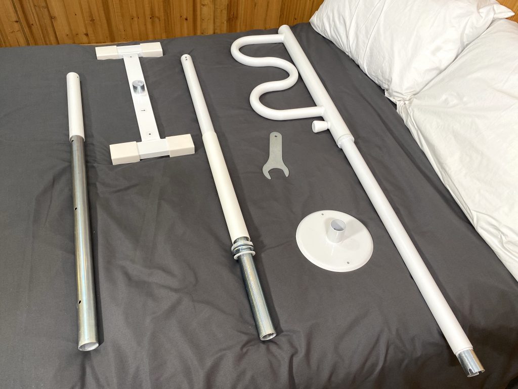No Drill Grab Bar Standard Security Pole Parts No Drill Grab Bar Standard Security Pole Parts