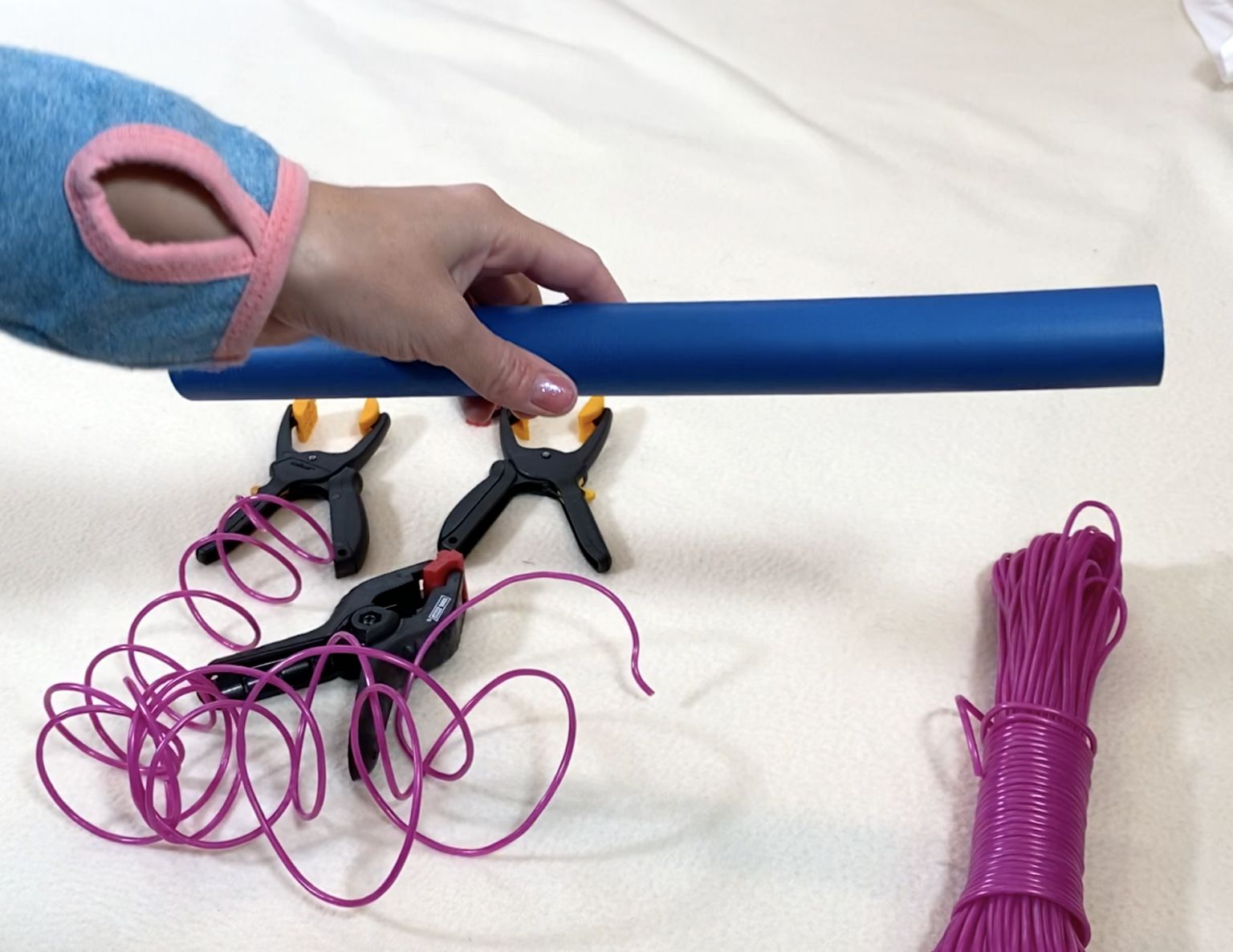 How to Put on Pants After Back or Hip Surgery DIY Tool! EquipMeOT