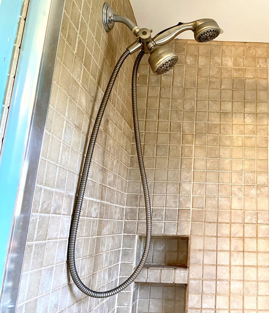 Showering After Hip Replacement - Handheld Shower Head