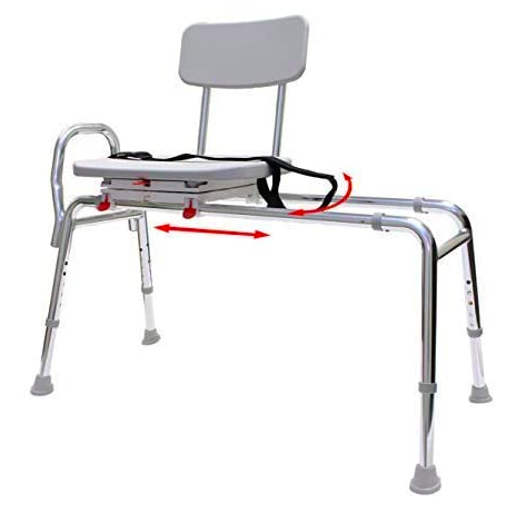 Sliding transfer bench