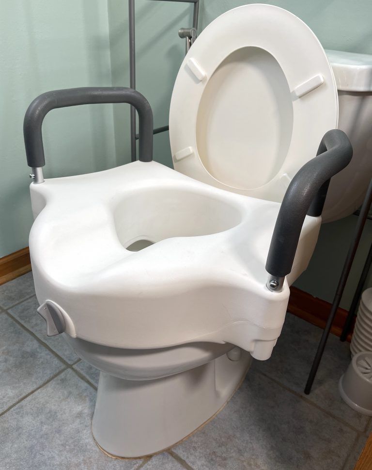 How to Install a ClampOn Raised Toilet Seat without Tools EquipMeOT