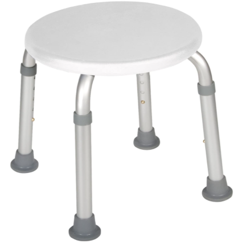 Standard round shower stool