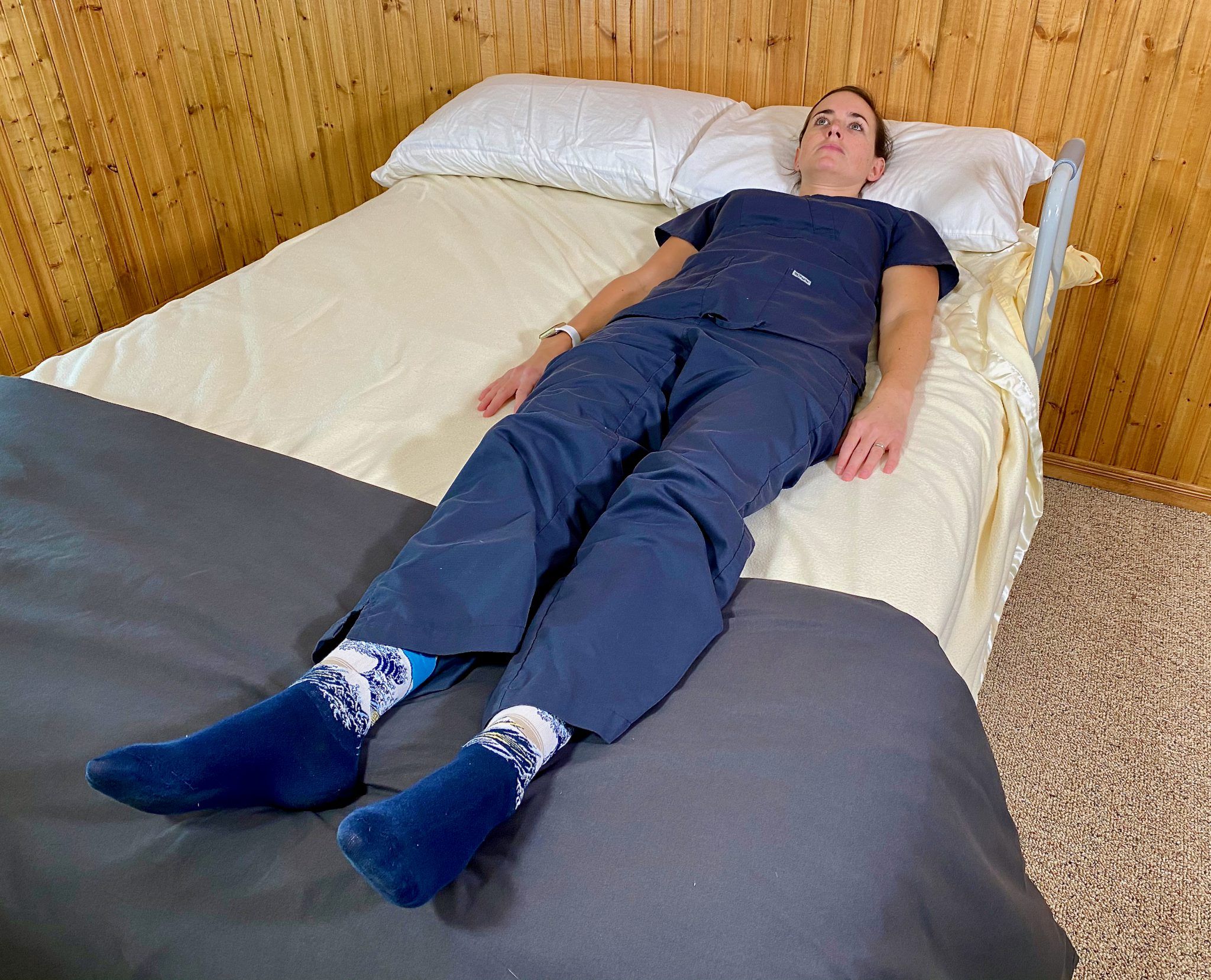 Log Roll Technique for Bed Mobility Following Back Surgery or Injury