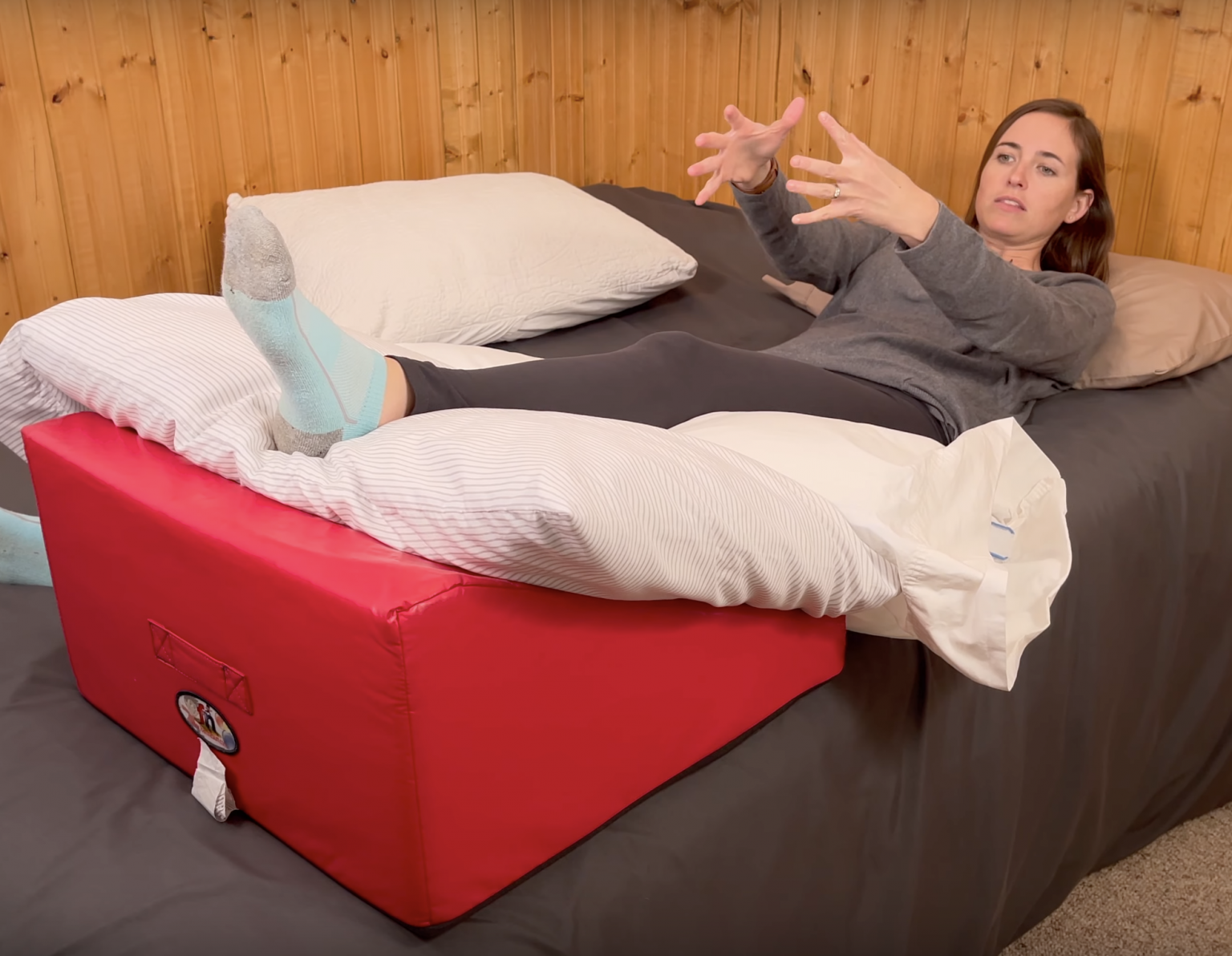 How to Sleep after Knee Surgery or Injury EquipMeOT